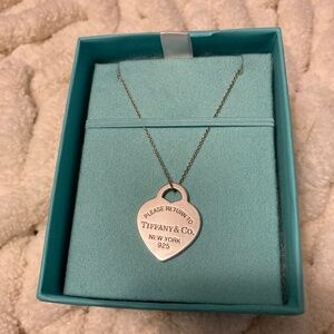 Tiffany heart necklace NY 925